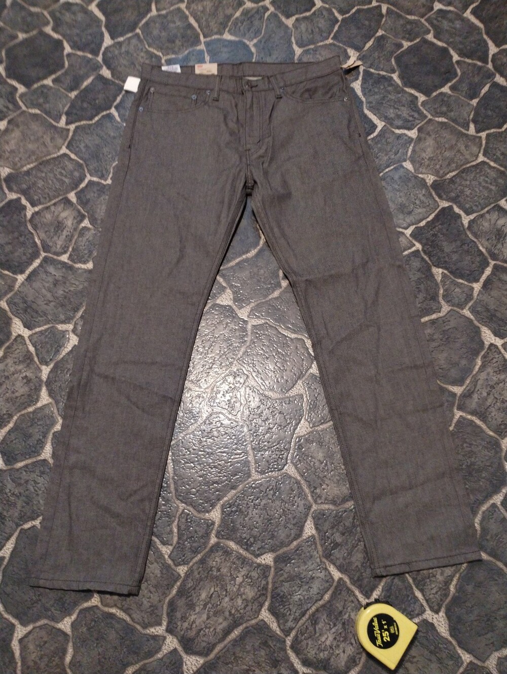 LEVIS 508 regular taper fit gray men's jeans 34x32 discontinued NWT RARE VINTAGE